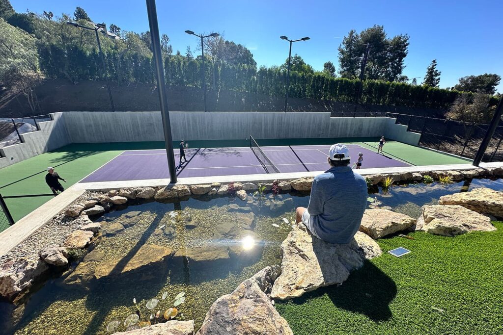 The Blue Zone tennis experience