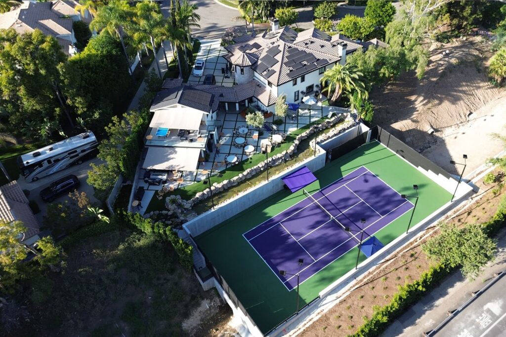 The Eleven aerial view